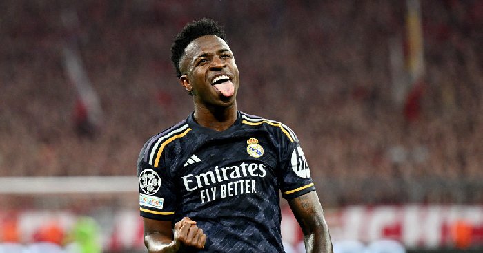 Kết quả bóng đá hôm nay 1/5: Vinicius lập cú đúp giúp Real cầm hòa Bayern