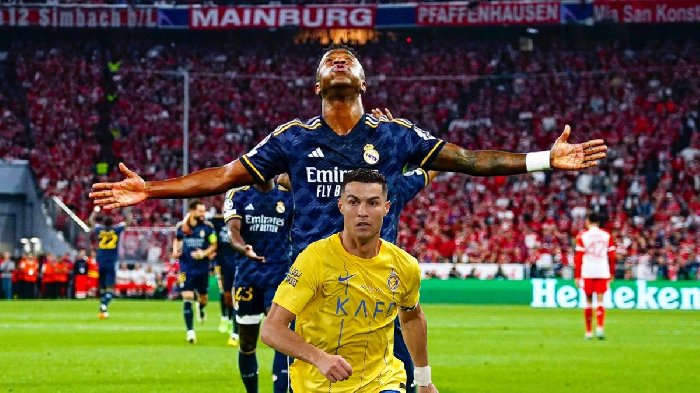 Vinicius bắt kịp Ronaldo và De Bruyne ở Cúp C1