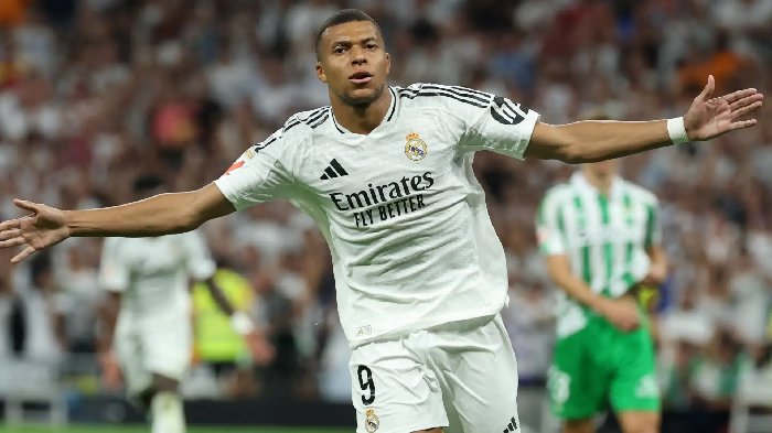 Kết quả bóng đá hôm nay 2/9: Mbappe tỏa sáng giúp Real thắng nhẹ Betis