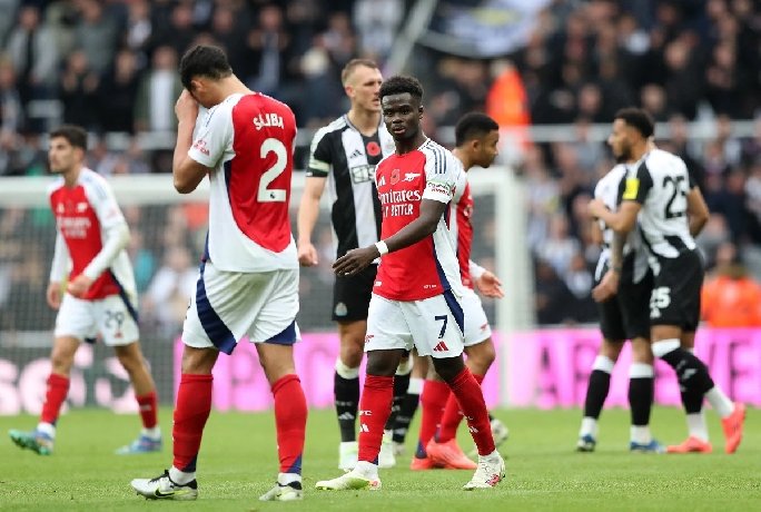 Kết quả bóng đá hôm nay tối 2/11: Arsenal thua trên sân Newcastle