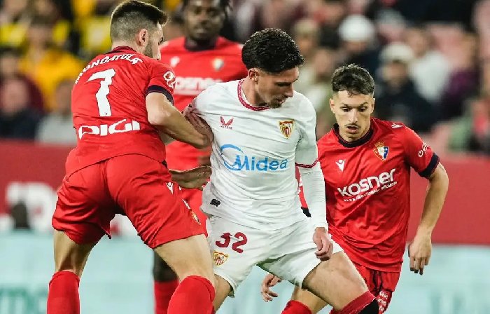 Kết quả bóng đá hôm nay 3/12: Sevilla hòa nhạt Osasuna