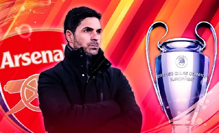 Arteta gây sốc với tuyên bố: ‘Arsenal sắp thống trị cúp C1’