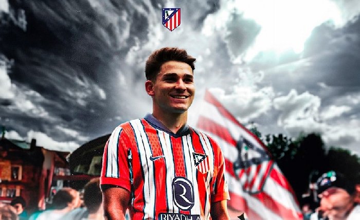 Atletico Madrid cách Julian Alvarez một bước chân