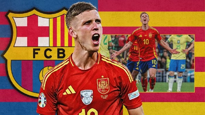 Barca chốt xong vụ chuyển nhượng Dani Olmo