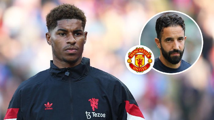 HLV Amorim giải thích lý do Marcus Rashford phải khăn gói rời MU