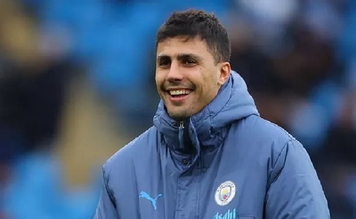 Man City đăng ký Rodri dự cúp C1