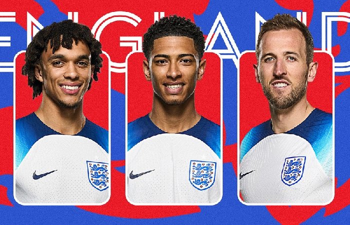Đội tuyển Anh công bố số áo các cầu thủ dự Euro 2024