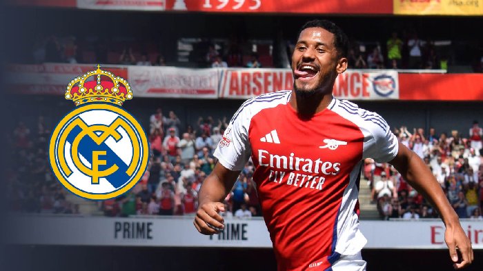 Real tất tay vì trung vệ 80 triệu euro của Arsenal, quyết nổ bom tấn 