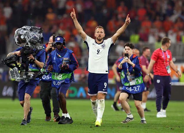 Harry Kane lập kỷ lục ghi nhiều bàn nhất mọi thời đại tại các vòng Knock Out tại EURO