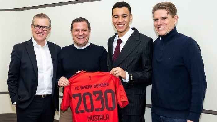 Bayern Munich ‘trói chân’ Musiala đến năm 2030