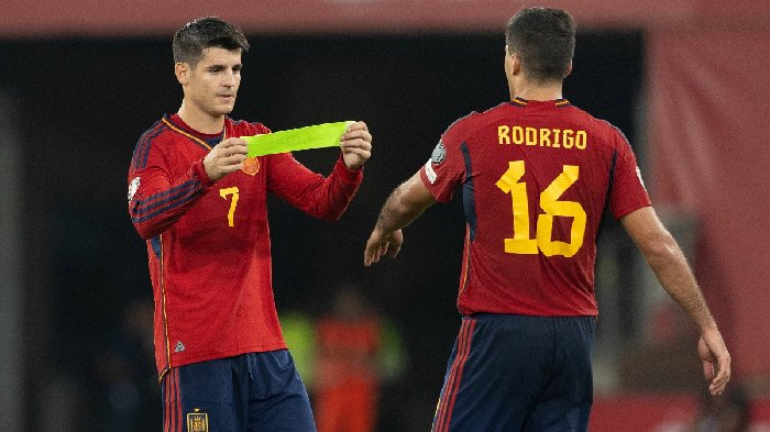 Tây Ban Nha hú vía vì chấn thương của Rodri và Morata 