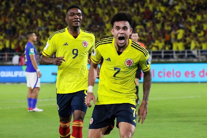 Luis Diaz lập cú đúp, Colombia ngược dòng đầy cảm xúc trước Brazil