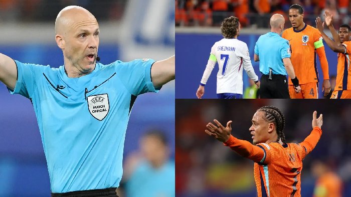 Trọng tài bênh Pháp trắng trợn khi từ chối bàn thắng của Hà Lan