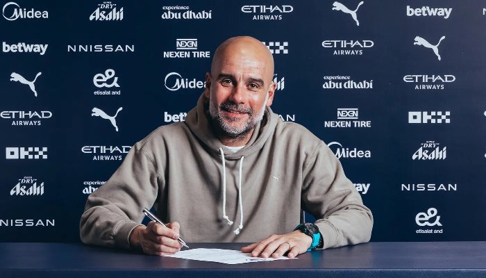 Guardiola chính thức gắn bó với Man City thêm 2 năm