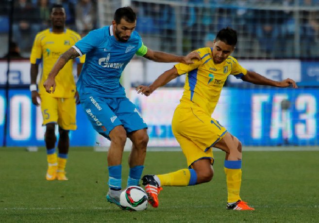 Nhận định Zenit vs Rostov, 20h30 ngày 25/5