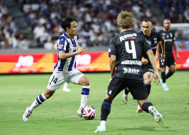 Kết quả bóng đá hôm nay tối 25/7: Sociedad đánh bại Gamba Osaka 