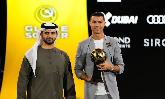 Ronaldo được vinh danh tại Globe Soccer Awards 2024 