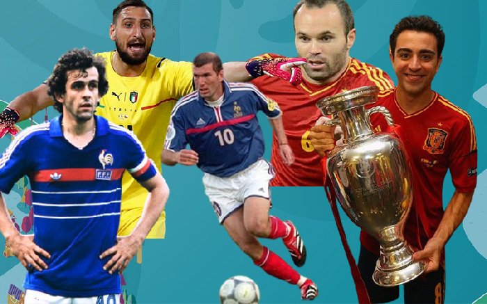 Top 10 cầu thủ xuất sắc nhất qua các kỳ Euro: Xavi, Zidane, Schmeichel,...