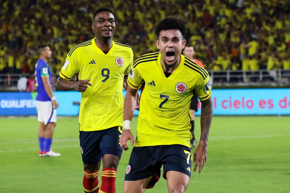 Luis Diaz lập cú đúp, Colombia ngược dòng đầy cảm xúc trước Brazil - Ảnh 1