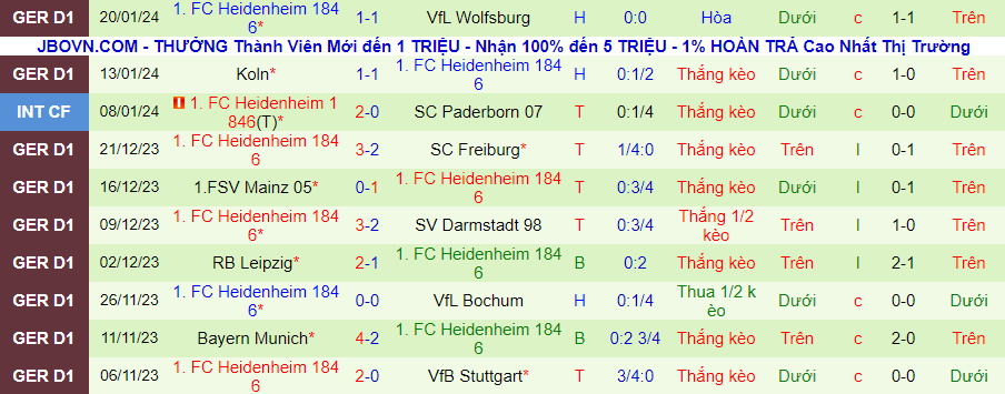 Nhận định Hoffenheim vs Heidenheim, lúc 21h30 ngày 27/1 - Ảnh 1