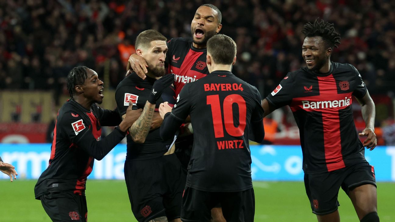 Kết quả bóng đá hôm nay 24/2: Bayer Leverkusen làm nên lịch sử - Ảnh 1