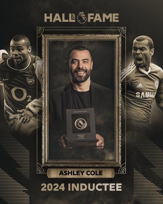 Ashley Cole được vinh danh cùng dàn huyền thoại Ngoại hạng Anh - Ảnh 1