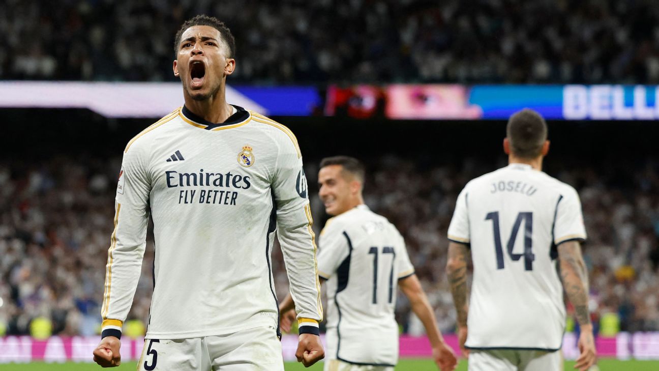 Kết quả bóng đá hôm nay 22/4: Real Madrid thắng nghẹt thở El Clasico - Ảnh 1