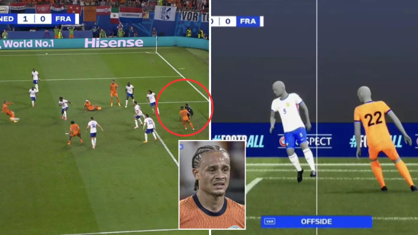 Trọng tài bênh Pháp trắng trợn khi từ chối bàn thắng của Hà Lan - Ảnh 1