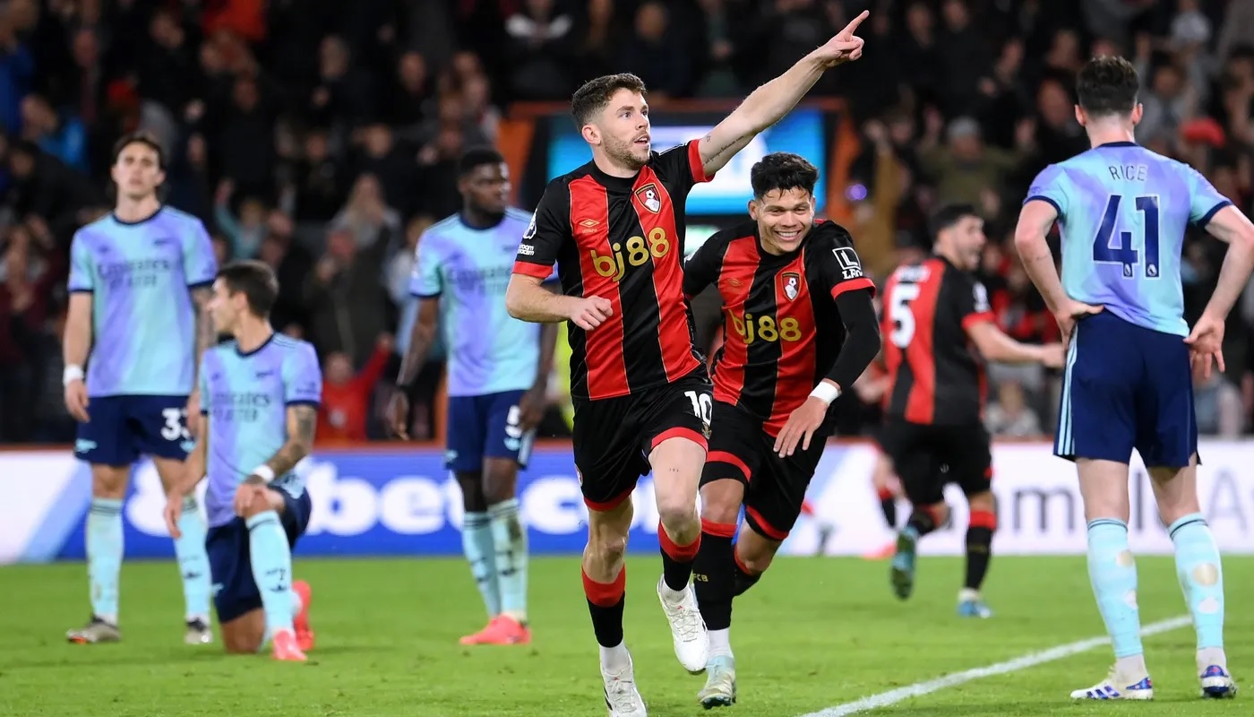 Kết quả bóng đá hôm nay 20/10: Arsenal thua thảm trước Bournemouth - Ảnh 1