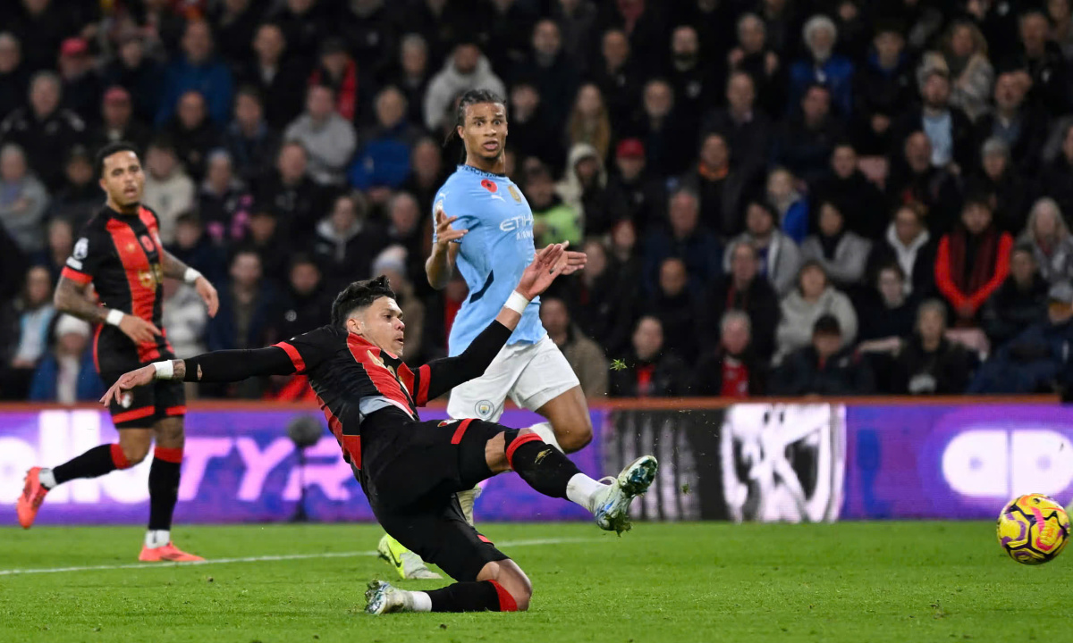 Kết quả bóng đá hôm nay 3/11: Man City gục ngã trên sân Bournemouth - Ảnh 1