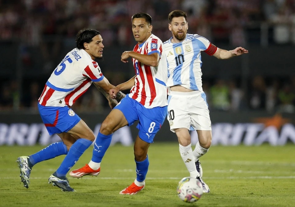 Argentina thua sốc Paraguay với đội hình vô địch World Cup - Ảnh 1