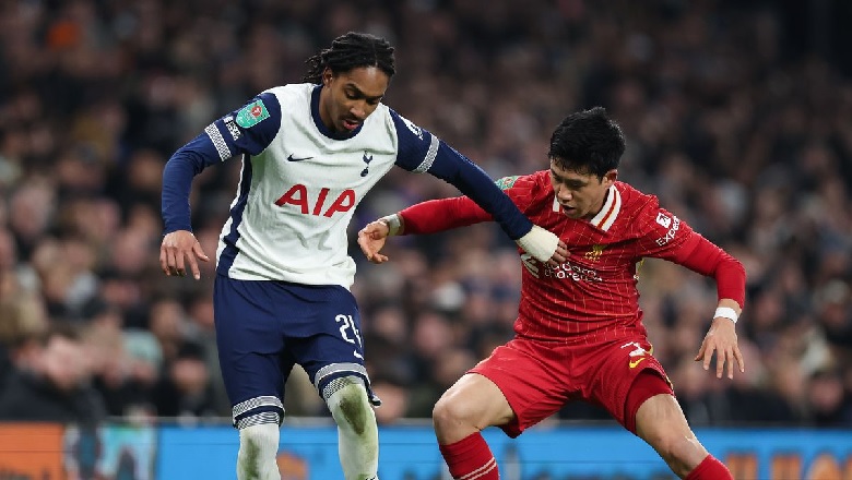 Liverpool thua Tottenham ở cúp Liên đoàn - Ảnh 1