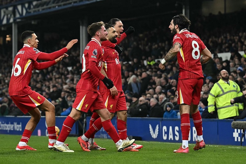 Thủng lưới phút cuối, Liverpool đánh rơi chiến thắng trước Everton - Ảnh 1