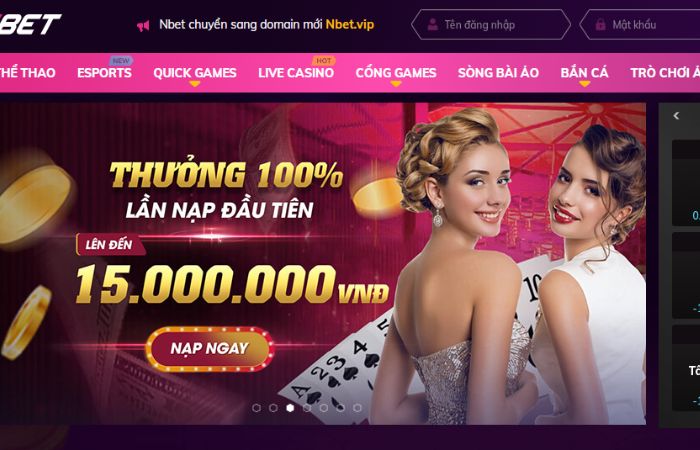 Nhà Cái Nbet - Sân Chơi Cá Cược, Game Bài Online Uy Tín Số 1 - Ảnh 1