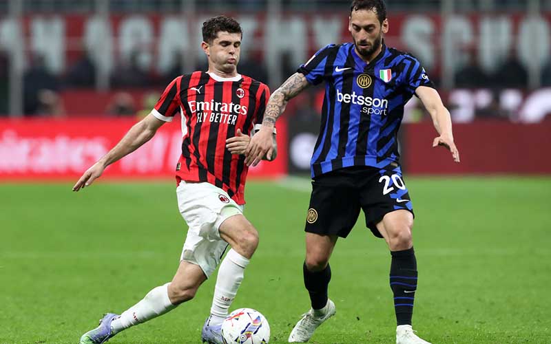 Nhận định, Soi kèo Inter Milan vs AC Milan 2h00 ngày 24/4: Đôi công hấp dẫn - Ảnh 1
