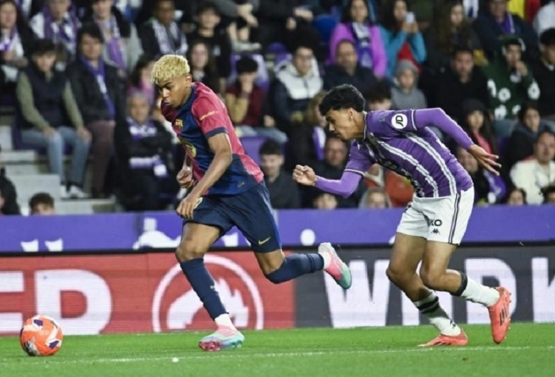 Kế hoạch giữ sức của Barca đổ bể vì trận cầu vất vả với Valladolid - Ảnh 1