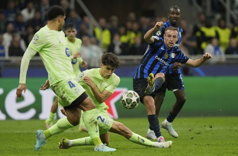 Inter và Barcelona san bằng kỷ lục ở cúp C1 - Ảnh 1