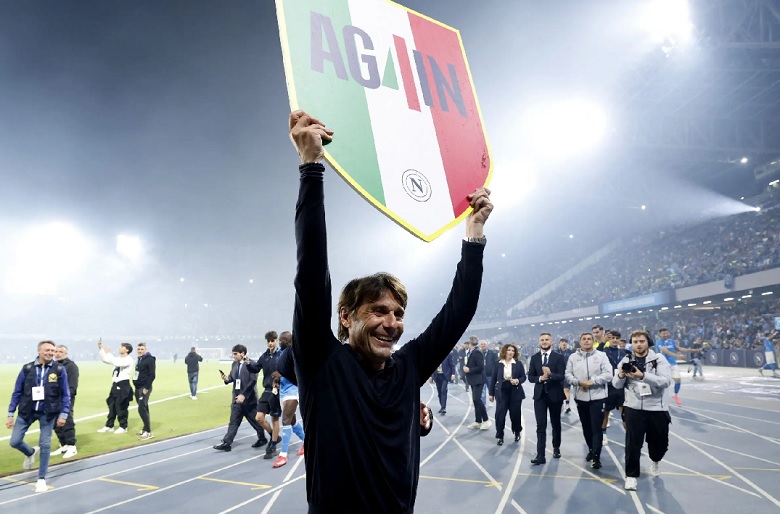 HLV Conte đi vào lịch sử Serie A - Ảnh 1