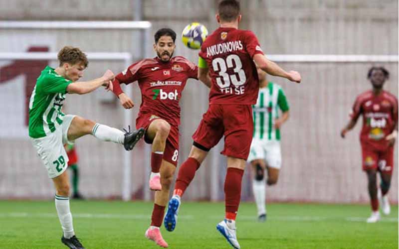 Nhận định, Soi kèo Dziugas Telsiai vs FK Panevezys 0h15 ngày 14/6: Bất phân thắng bại - Ảnh 1