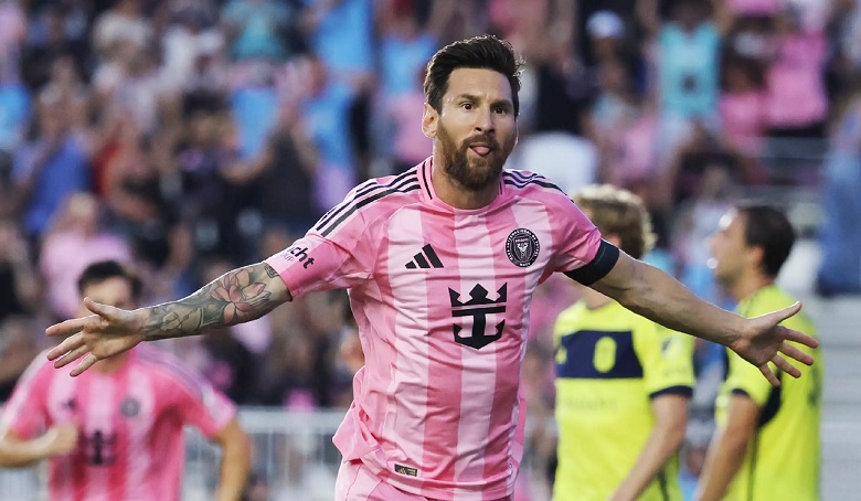 Messi đi vào lịch sử MLS với 10 lần nhận danh hiệu Cầu thủ xuất sắc nhất tuần - Ảnh 1