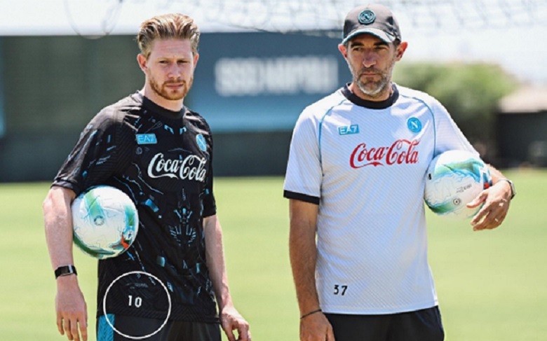 Kevin de Bruyne khoác áo số 10 tại Napoli? - Ảnh 1