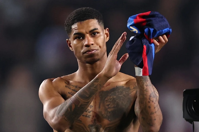 Vướng mắc giấy tờ, Rashford chưa thể ra mắt Barca - Ảnh 1