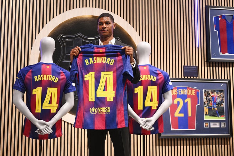 Rashford chính thức khoác áo Barcelona - Ảnh 1
