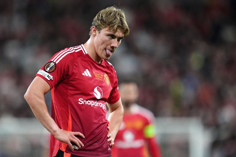 AC Milan hỏi mượn Hojlund kèm tùy chọn mua đứt - Ảnh 1