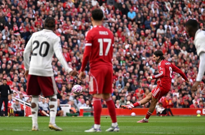 Szoboszlai lập siêu phẩm, Liverpool hạ gục Arsenal - Ảnh 1