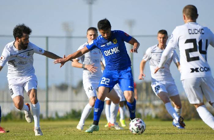 Nhịp độ cao và khả năng nổ Tài nổi bật ở cặp đấu Zhetisay vs Kairat Almaty B