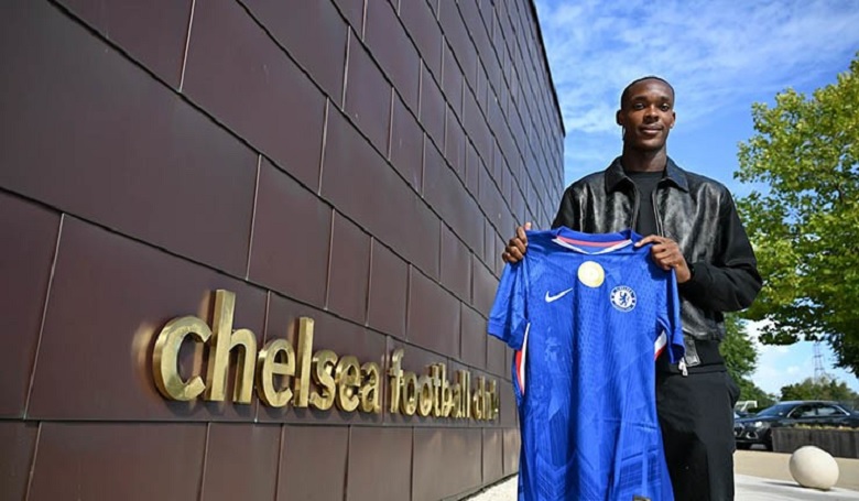 Tiền đạo trẻ Emanuel Emegha thi đấu nổi bật trong màu áo Strasbourg tại Ligue 1