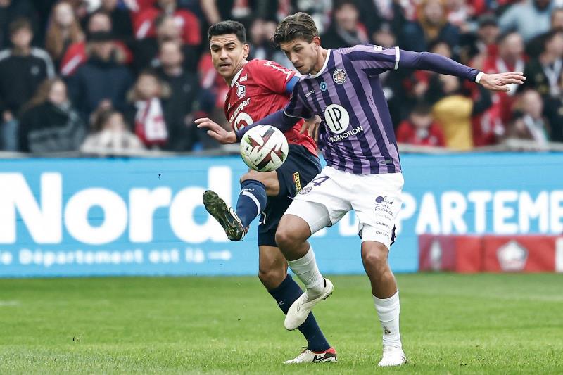 Cầu thủ Lille ăn mừng bàn thắng sau chuỗi phong độ thăng hoa tại Ligue 1