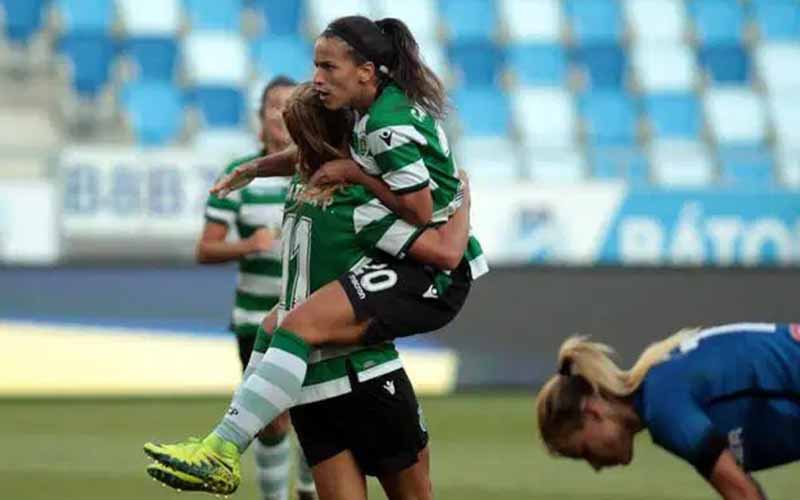 Nữ Sporting Lisbon đối đầu Nữ AS Roma – lợi thế sân nhà và dẫn trước 2-1