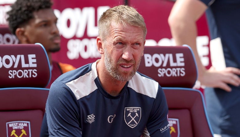 West Ham thứ 19 sau 5 vòng Ngoại hạng Anh, áp lực lớn lên HLV Graham Potter